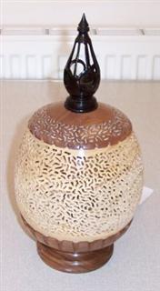 Lace vase by David Ward